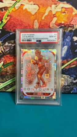 Joe Burrow 2025 Phoenix Contours Silver Pandora PSA 10