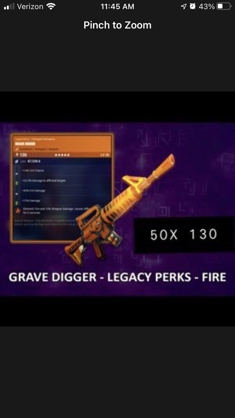 Fortnite STW Save The World Legacy Grave Digger (CHEAP🔥🔥)
