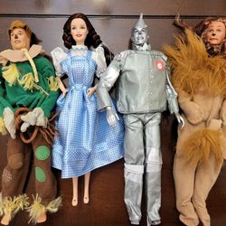Vintage Barbie Doll Lot, 1999 Wisord Of Oz