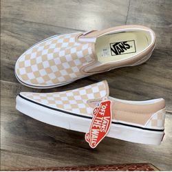 Vans Checkerboard Slip in W 8.5