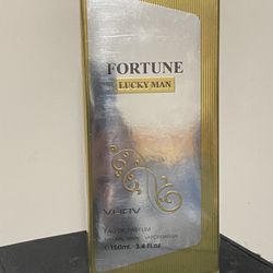 Lattafa Vurv Fortune Lucky Man Eau De Parfum New 3.4 Oz 