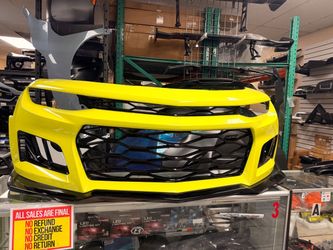 Fits 2019-2023 Chevrolet Camaro ZL1 Style Front Bumper Cover Conversión Painted Color :WA628D New en Stock