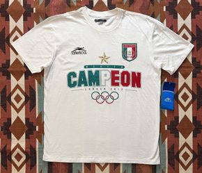 Vintage Atletica Mexico National Team London 2012 Olympics T-Shirt Men’s Medium  