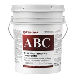 Fiberlock ABC Asbestos Binding Compound, Off White, 5 Gallon 