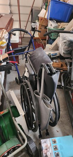 Walker and wheelchair