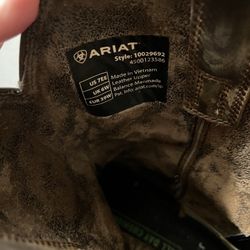 Men’s American Flag Ariat Leather Boots