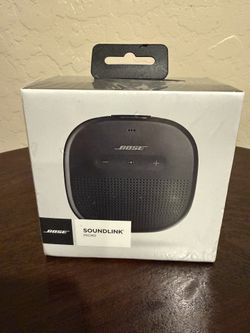 Bose SoundLink Micro Portable Bluetooth Speaker Black HLPR2ZM/A - Black