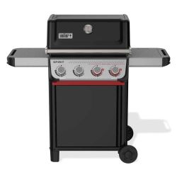 Spirit SC-E-425 4-Burner Propane Gas Grill in Black with Crafted Griddle Insert - T