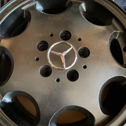 15inch Black Classic Benz Wheels Set 4 W202