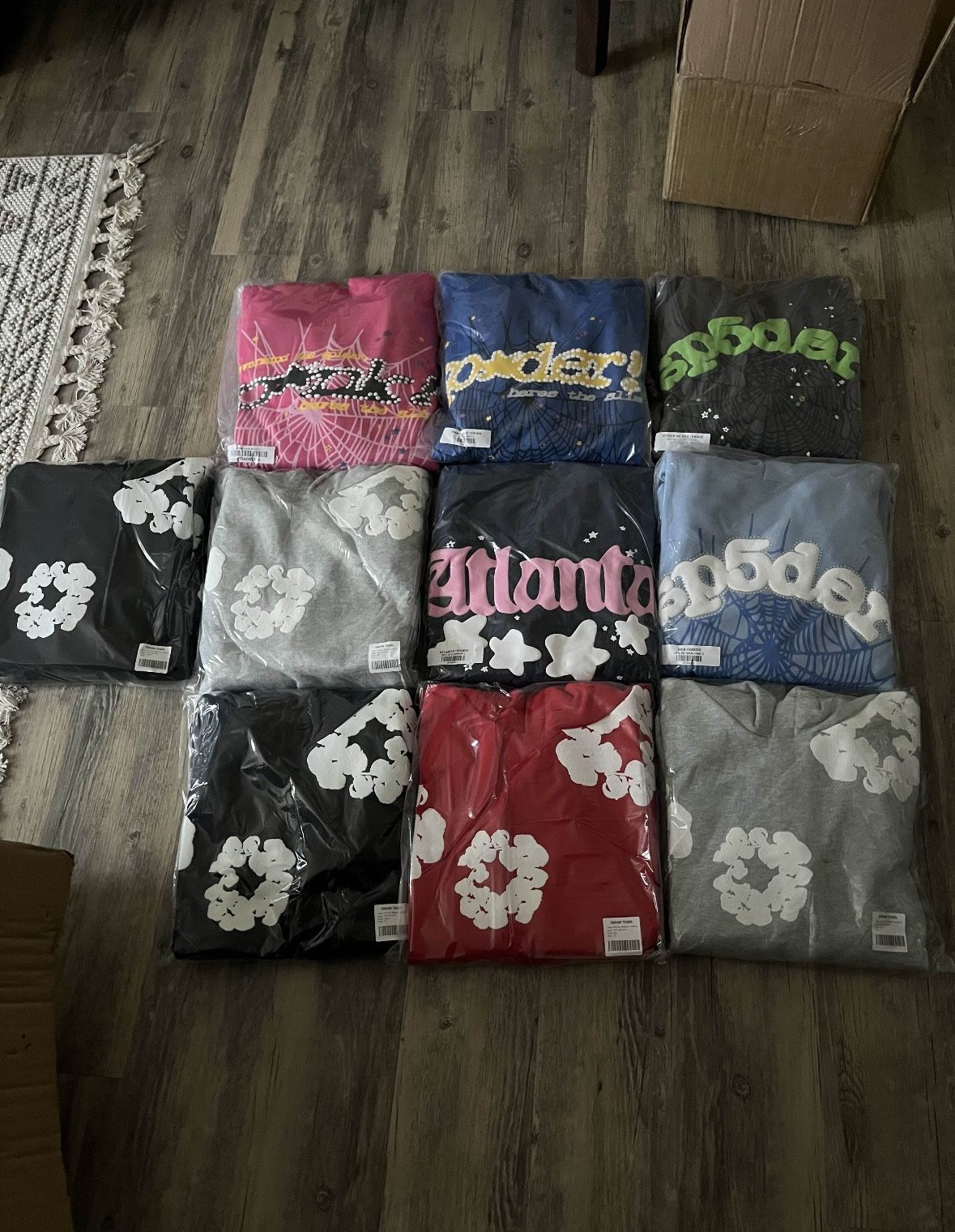Sp5de Hoodies and Denim Tears Hoodies