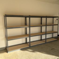 Shelving 48 in W x 18 in D New Industrial Boltless Warehouse & Garage Racks Better Than Homedepot And Lowes Delivery Available