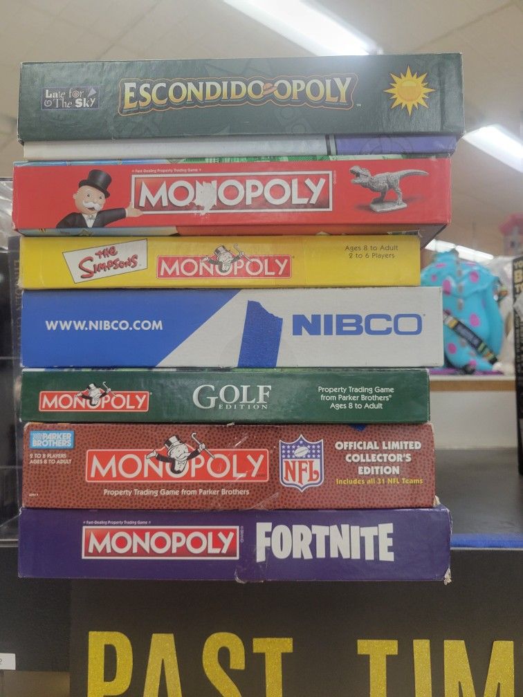 Board Games Assorted Some NEW & Sealed