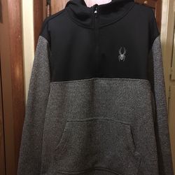 Spyder Venom Fleece Jacket Mens XL Charcoal