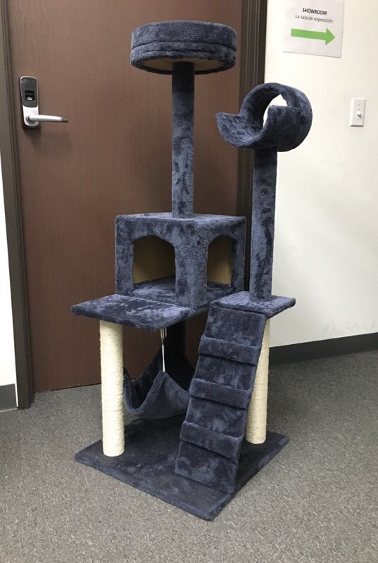 New in box 49 inches tall 19x19 inch base cat tree play post pet furniture kitten kitty scratcher scratching post