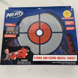 Nerf Strike And Score Digital Target