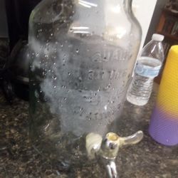 GlassMason Drinking Jug