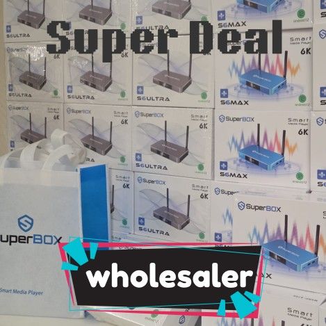 Superbox S6 ULTRA supreme new 2024 Model TV BOX Wholesale reseller S6 Ultra super box Superbox S6 Max