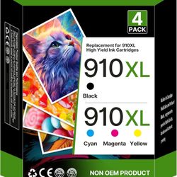 910XL Ink Cartridges for HP Printers Replacement for HP 910XL Ink Cartridges Com