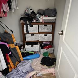 Wicker Dresser Cubbie 