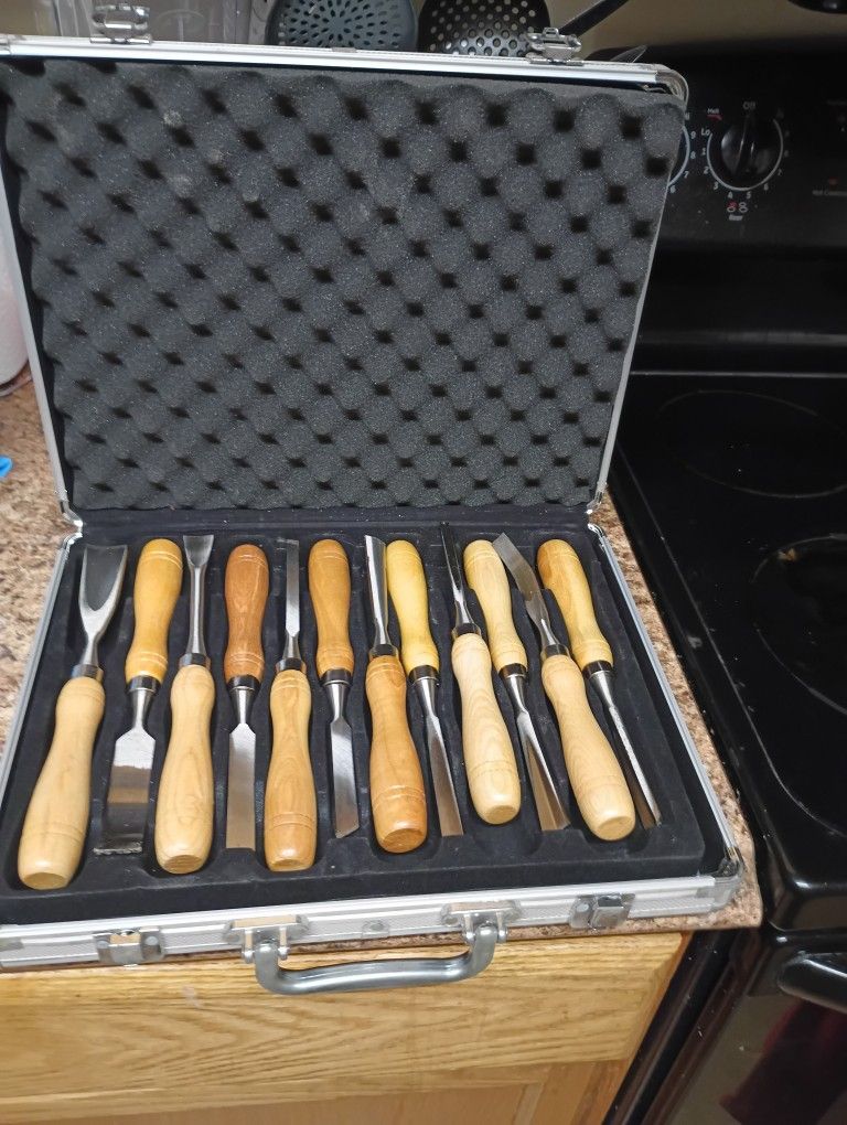 12 Piece Wood Carving Chisel Set