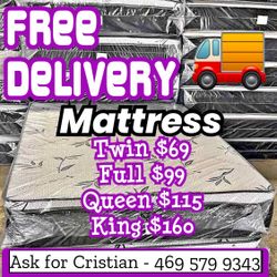 New Mattresses  Twin mattress Full mattress Queen mattress  King mattress  Colchones nuevos  Beds 