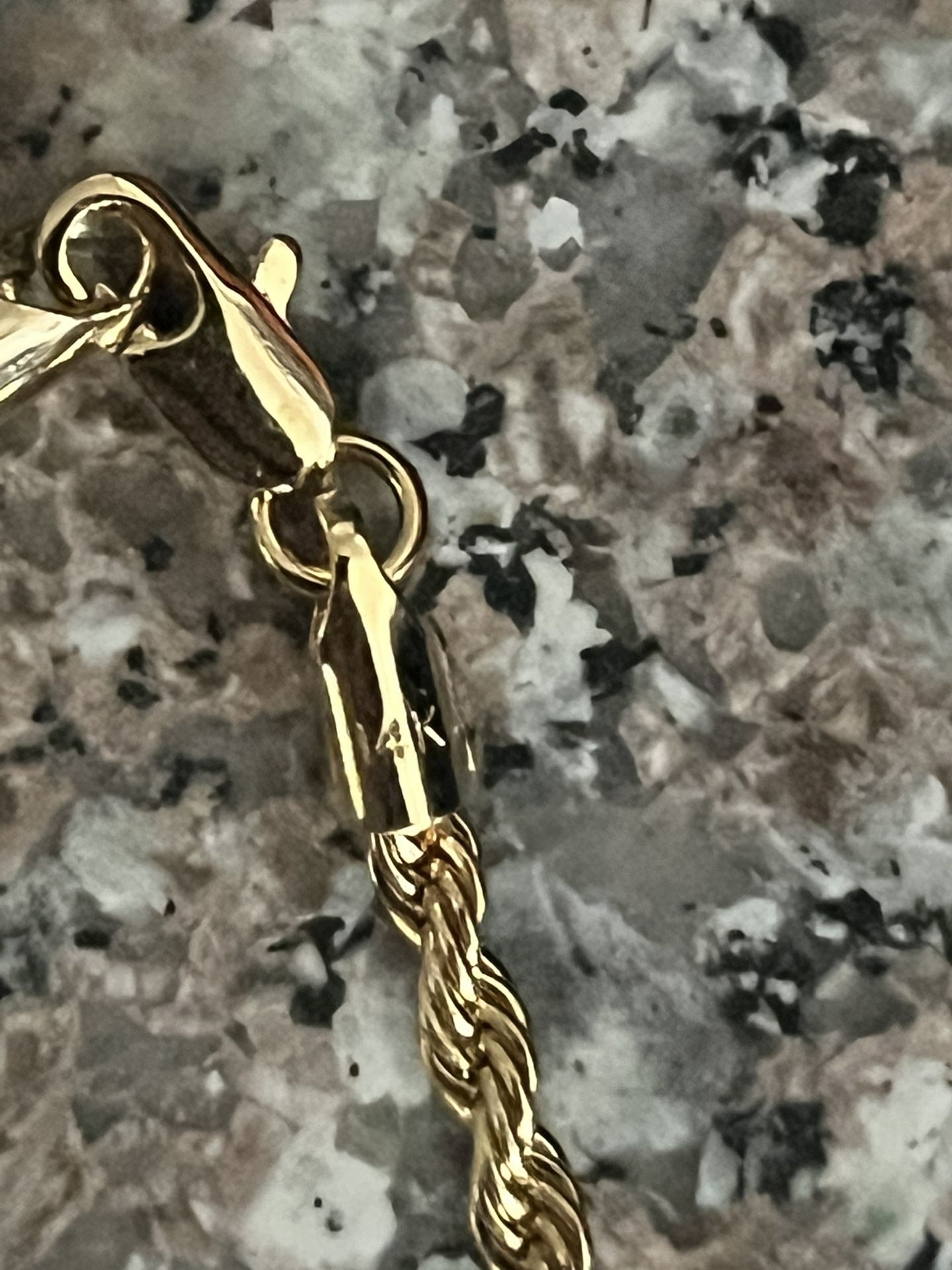 Gold Rope Chain ⛓️💥 10 Inch