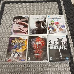 Nintendo Wii Games Mario Sonic 