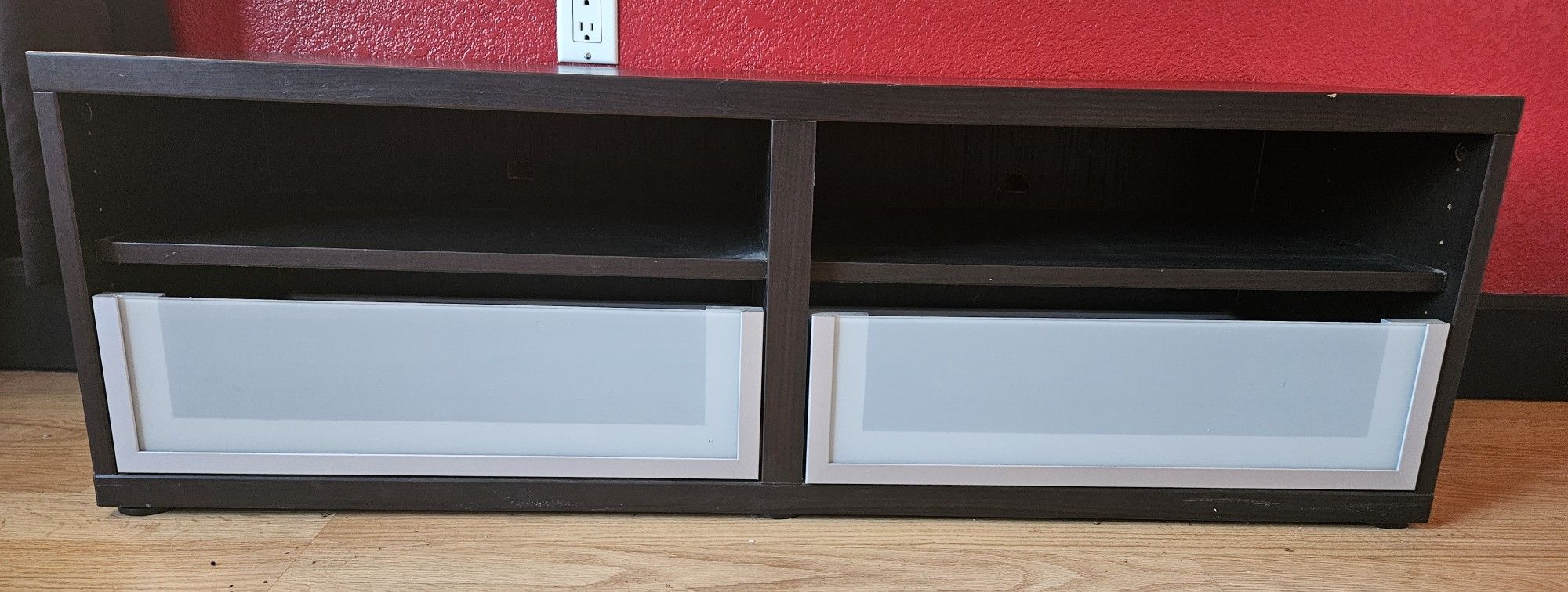 Media Entertainment Center/Cabinet/Television Stand w/ 2 Drawers Good for 50" TV