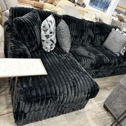 Midnight Madness 2 pc Sectional NEW IN BOX