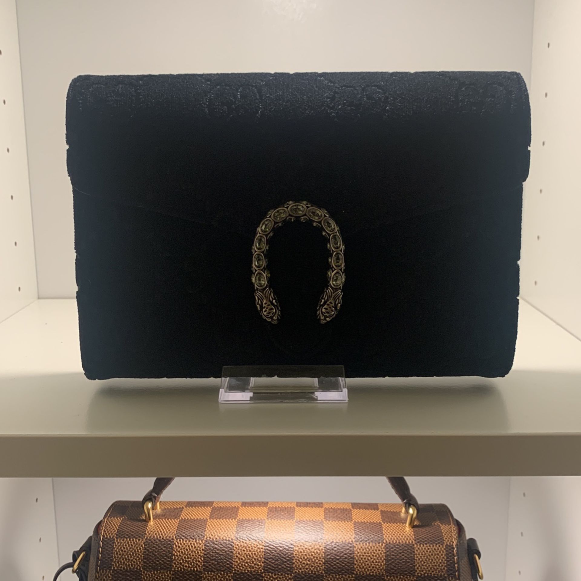 Gucci Velvet Dionysus Mini Chain Wallet