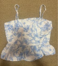 a new day, white/blue, XS