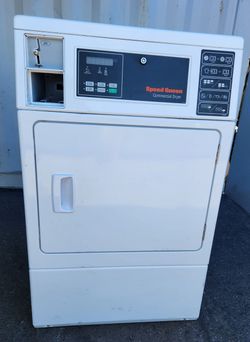 Refurbished Speed Queen SDGNCAGS113TW01 Coin-Operated Front Load Gas Dryer