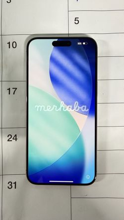 iPhone 15 Pro Max White Titanium unlocked