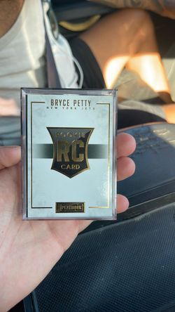 Bryce Petty New York Jets Playbook Rookie Card /25