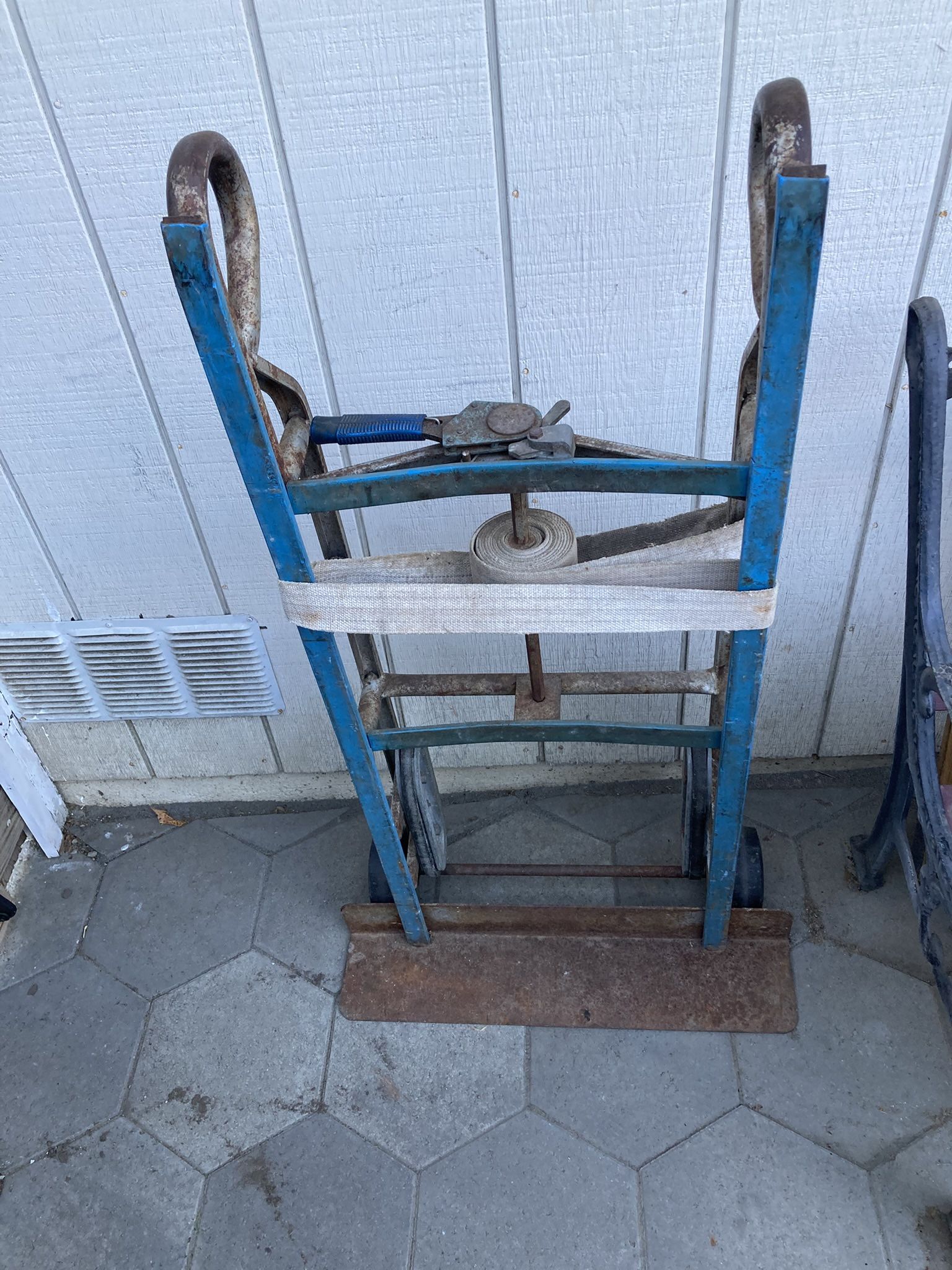 Vintage Small Appliance Dolly Hand Truck Cool!