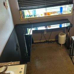 Glass Office Desk