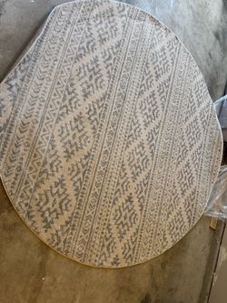 Safavieh Tulum 8’ Round Area Rug – Ivory & Light Grey