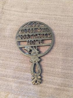 Vintage Cast Iron Trivet