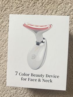 Led Face And Neck Massager