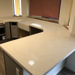 Quartz Countertops Granite Countertops Tile Backsplash Installation 