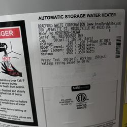 Water heater 