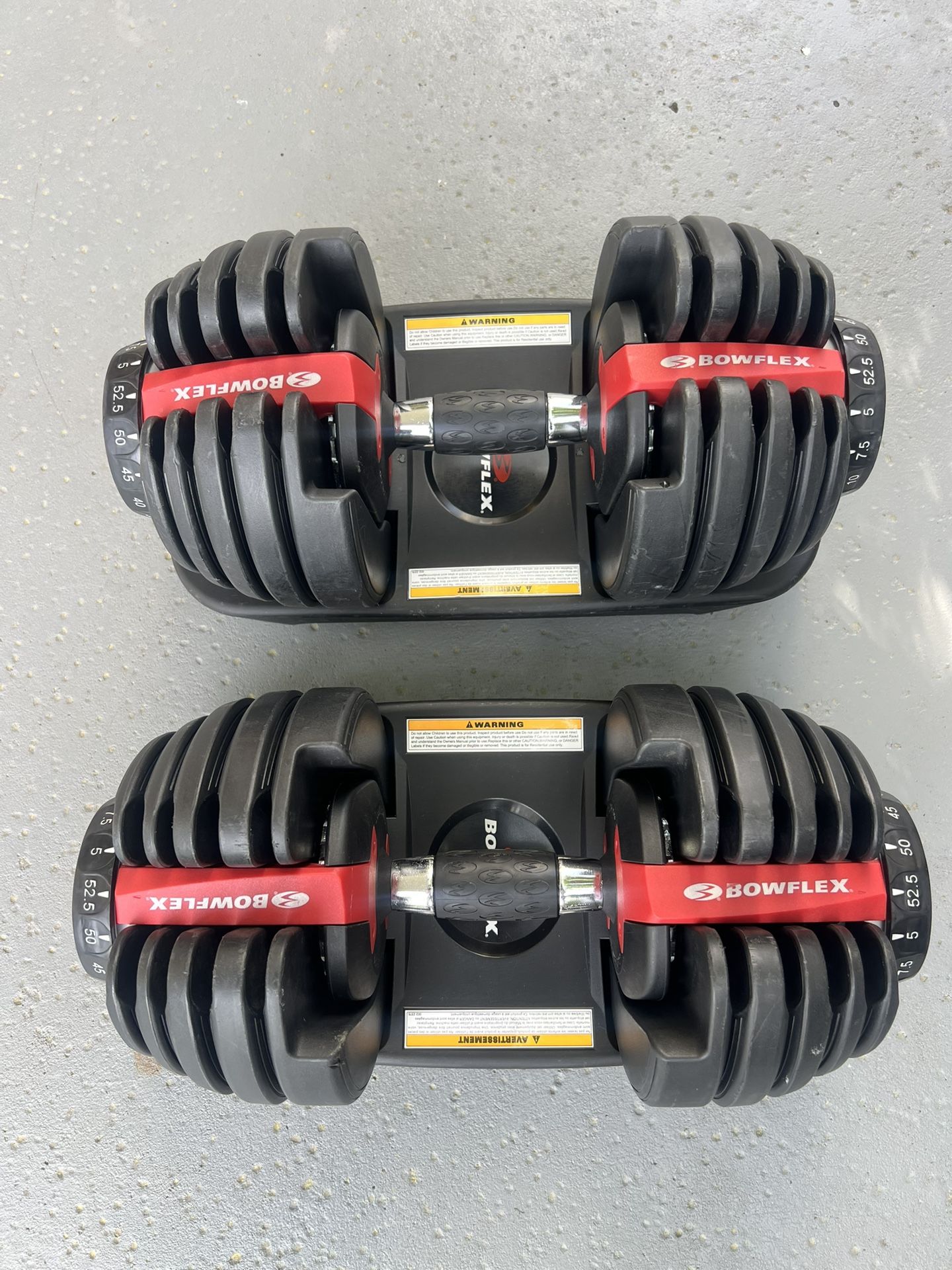 Adjustable Dumbbells (Bowflex)