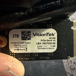 VisionTek 2TB 2242 For Lenovo Legion Go