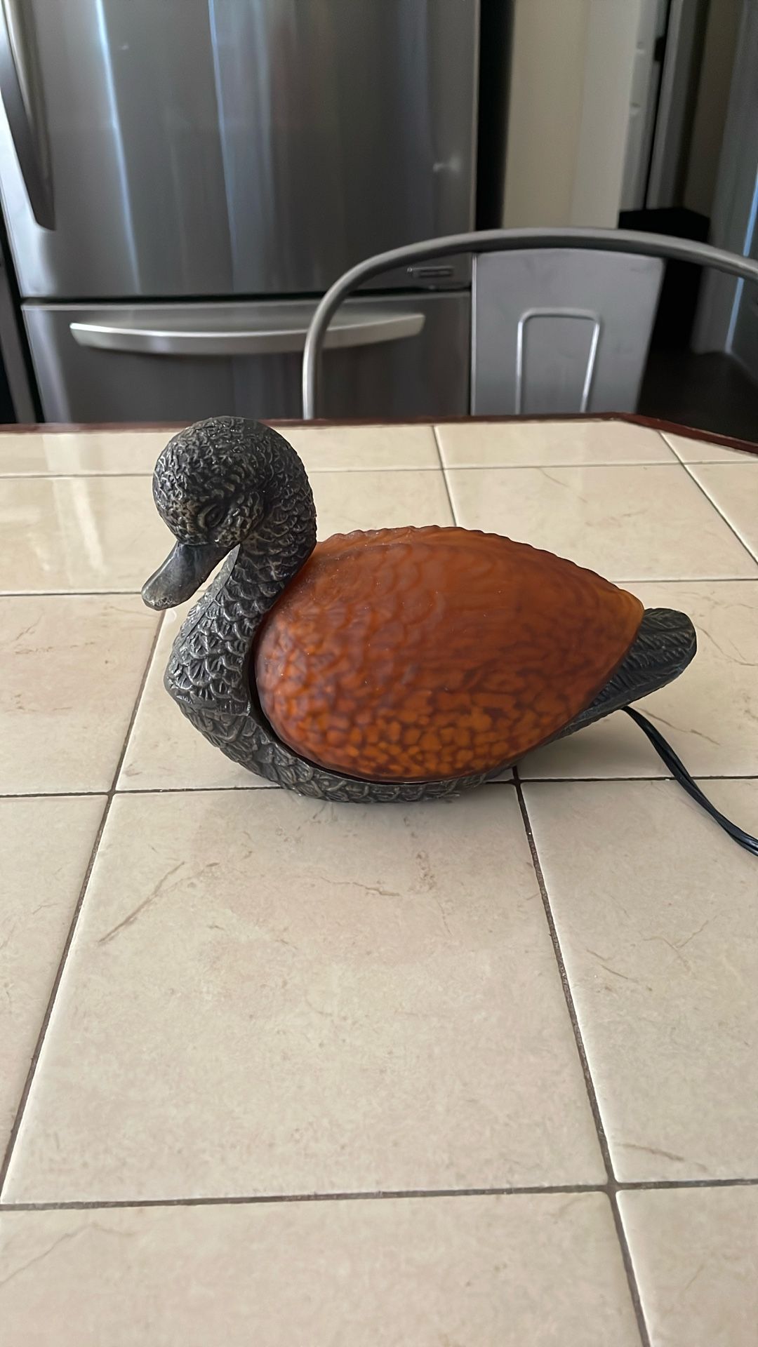 Antique Duck Lamp