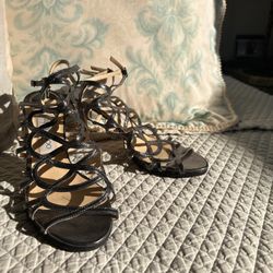 Jimmy Choo Metallic Gladiator Sandal