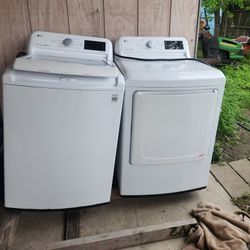 Lg Electric Washer N Dryer Set 