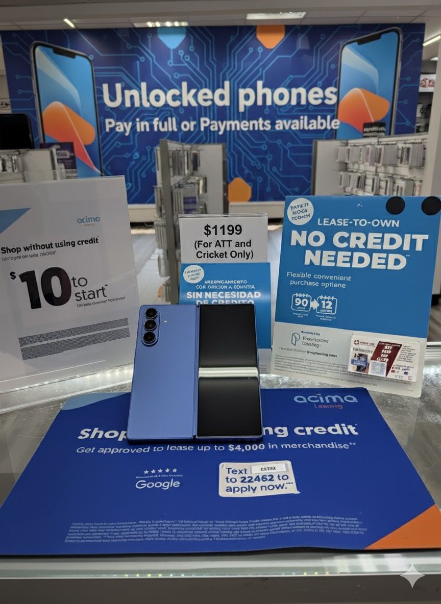 Samsung Fold 7 (For ATT and cricket Only) $375 Down