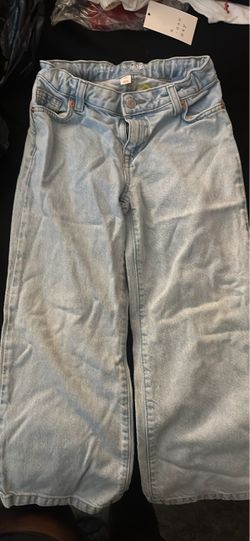 Light Wash Wide Leg Jeans