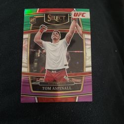 Tom Aspinall Rookie 2022 Select Concourse Prizm Tricolor #98