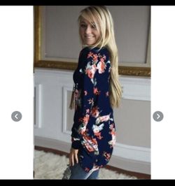 Woman’s Floral Light Jacket